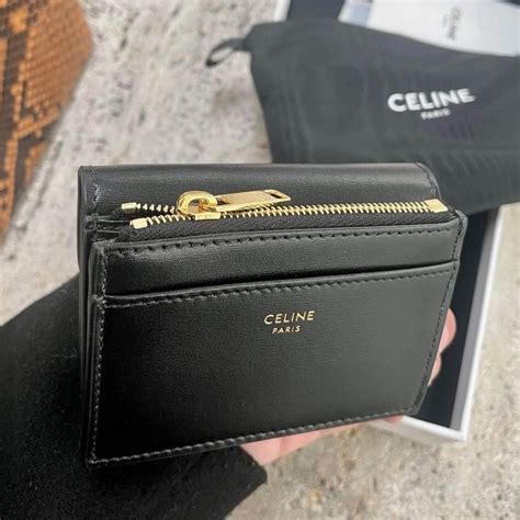 compact wallet celine|Celine compact wallet triomphe.